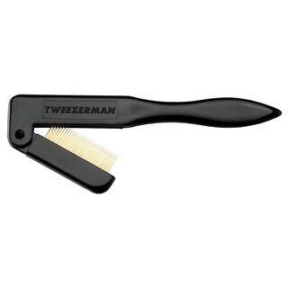 Foto 2 | Modelo Plegable Ilashcomb Tweezerman N.º 1054-r Con Dientes Chapados En Oro - Venta Internacional.
