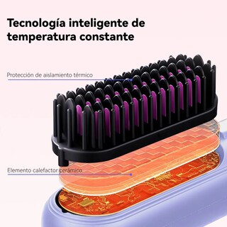 Foto 2 | Peine Eléctrico Bomidi Hb2 Lila