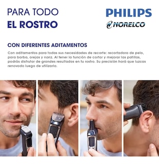 Foto 3 | Cortadora Multigroomer Philips Norelco MG375060 color Negro 100 V 240 V