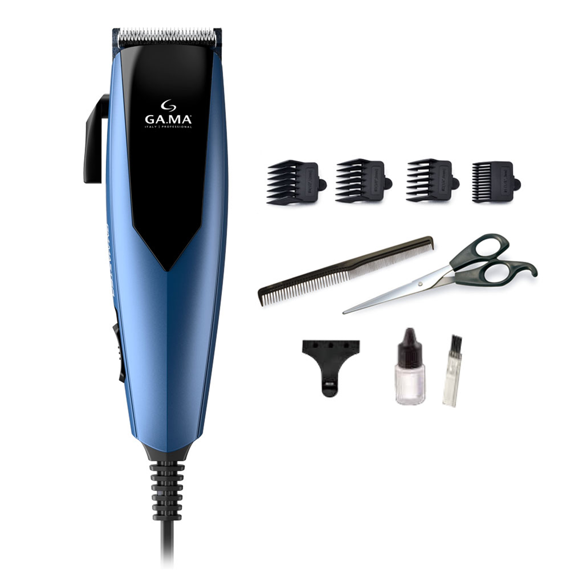 Foto 4 pulgar | Cortadora de Cabello Gama Gm Master Magnétic color Azul
