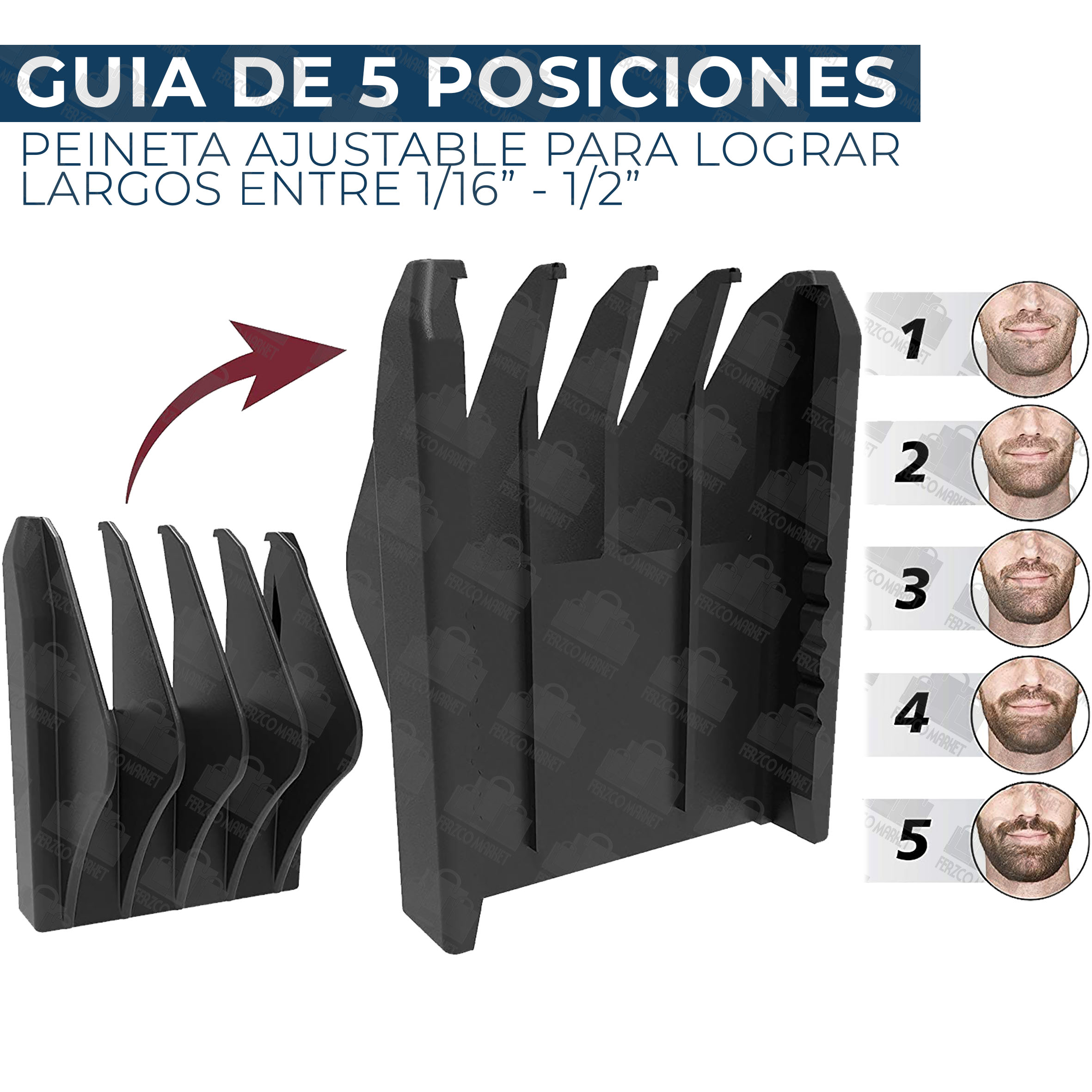 Foto 6 pulgar | Terminadora Wahl Cortapelo Barba Cortadora Vello Nasal Oído