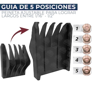 Foto 5 | Terminadora Wahl Cortapelo Barba Cortadora Vello Nasal Oído