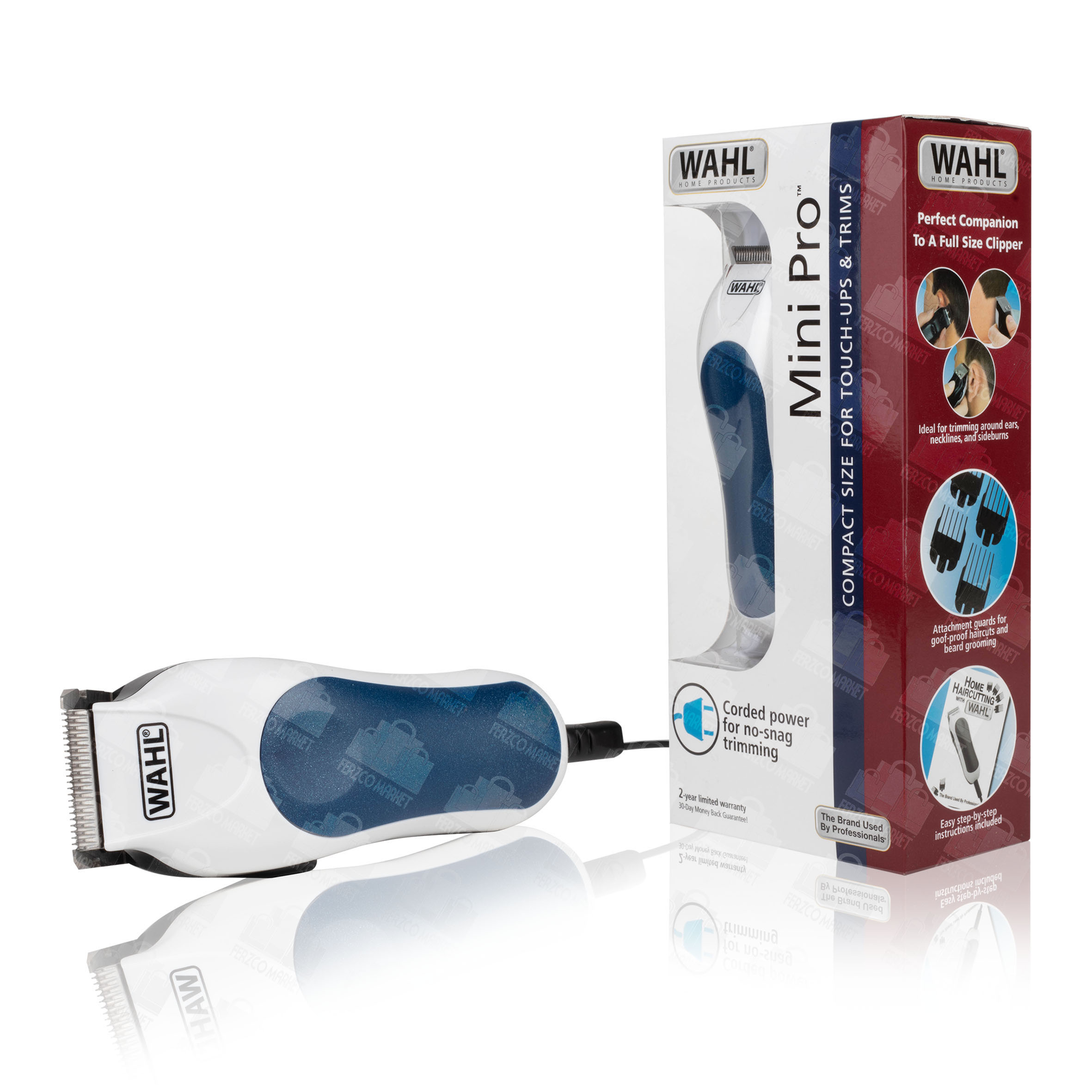 Foto 2 pulgar | Máquina Terminadora Wahl 12 Pz Mini Pro Casera Recortadora