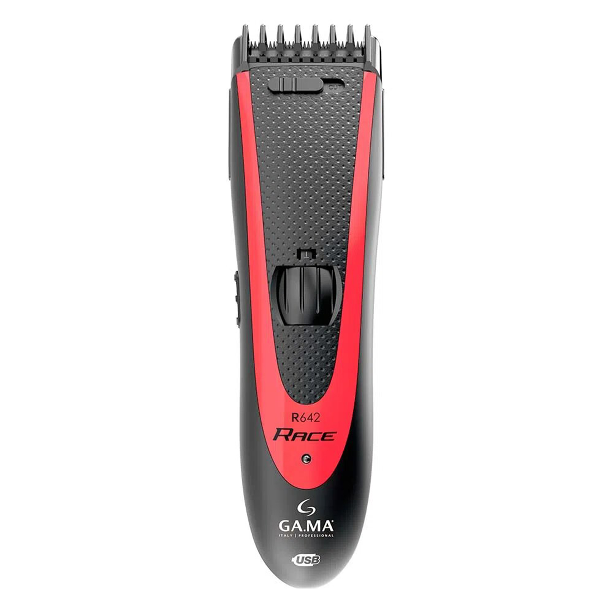 Cortadora de Cabello GA.MA GC42-HF color Rojo Multistyler Race Inalámbrica