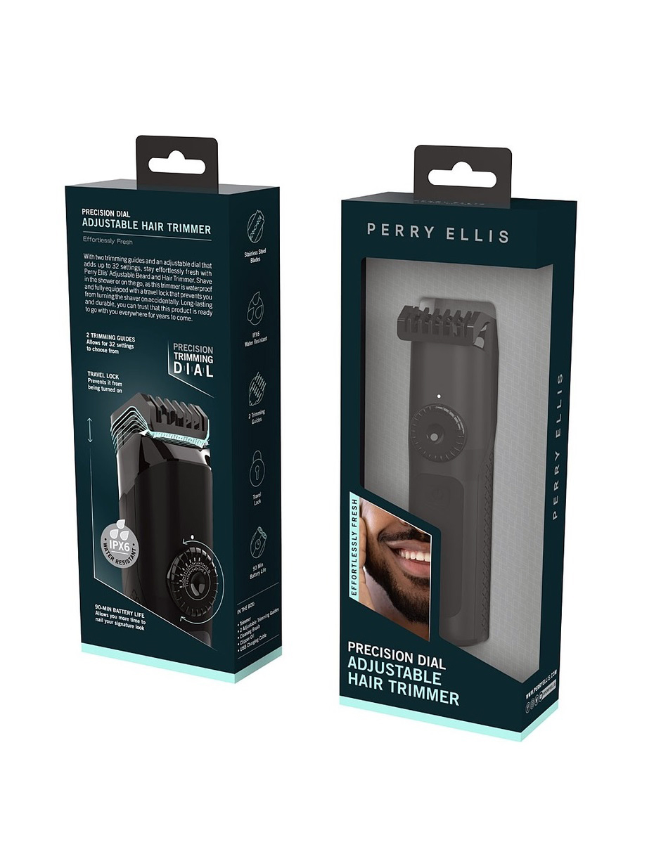 Foto 5 pulgar | Cortadora de Cabello Perry Ellis PM204 color Negro Recargable Ipx6