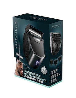 Foto 8 | Mini Cortadora Portátil Perry Ellis Barba y Cabello Pm206 color Negro
