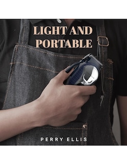 Foto 4 | Cortadora de Cabello Perry Ellis Pm213 color Azul Inalámbrica LED