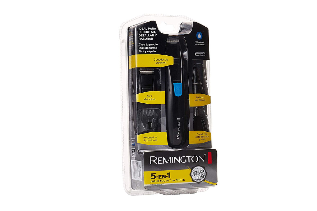 Foto 5 pulgar | Kit de Cortadora de Vello Facial 5 En 1 Remington