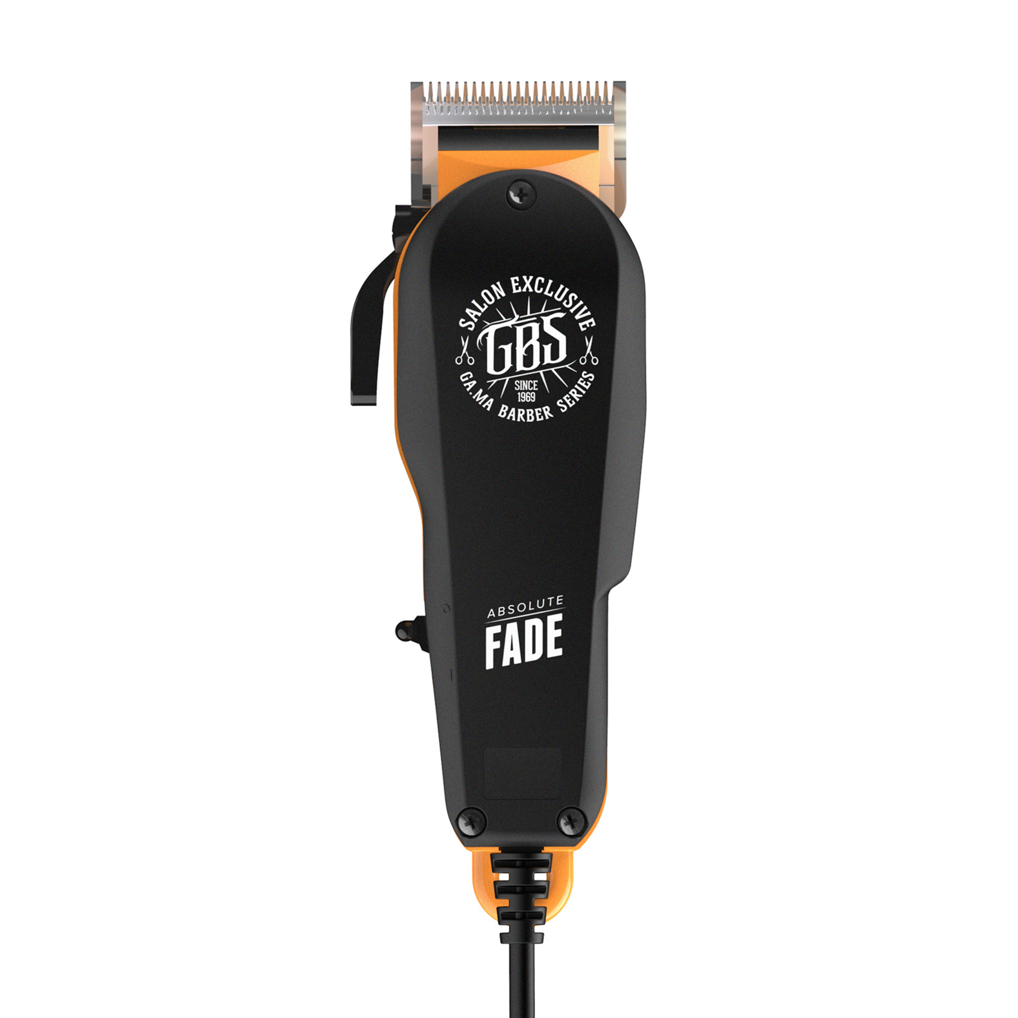 Cortadora de Cabello Alámbrica GA.MA ABS FADE-HF color Negro 13 Piezas