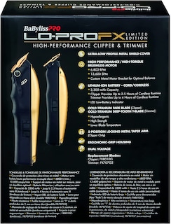 Foto 4 | Cortadora Y Recortadora Babyliss Pro Loprofx Edición Limitada color Dorado