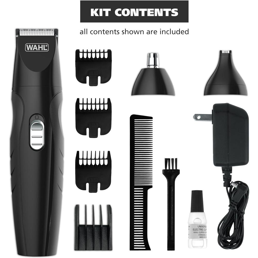 Foto 7 pulgar | Kit Cortadora de Cabello Wahl Negra