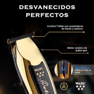 Foto 4 | Recortadora Wahl Profesional Cordless Detailer Li Gold 5 Star