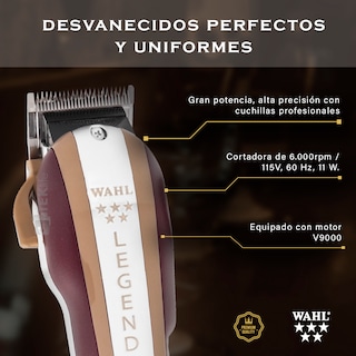 Foto 4 | Maquina Clipper Profesional Salón Barber Wahl Legend Cl