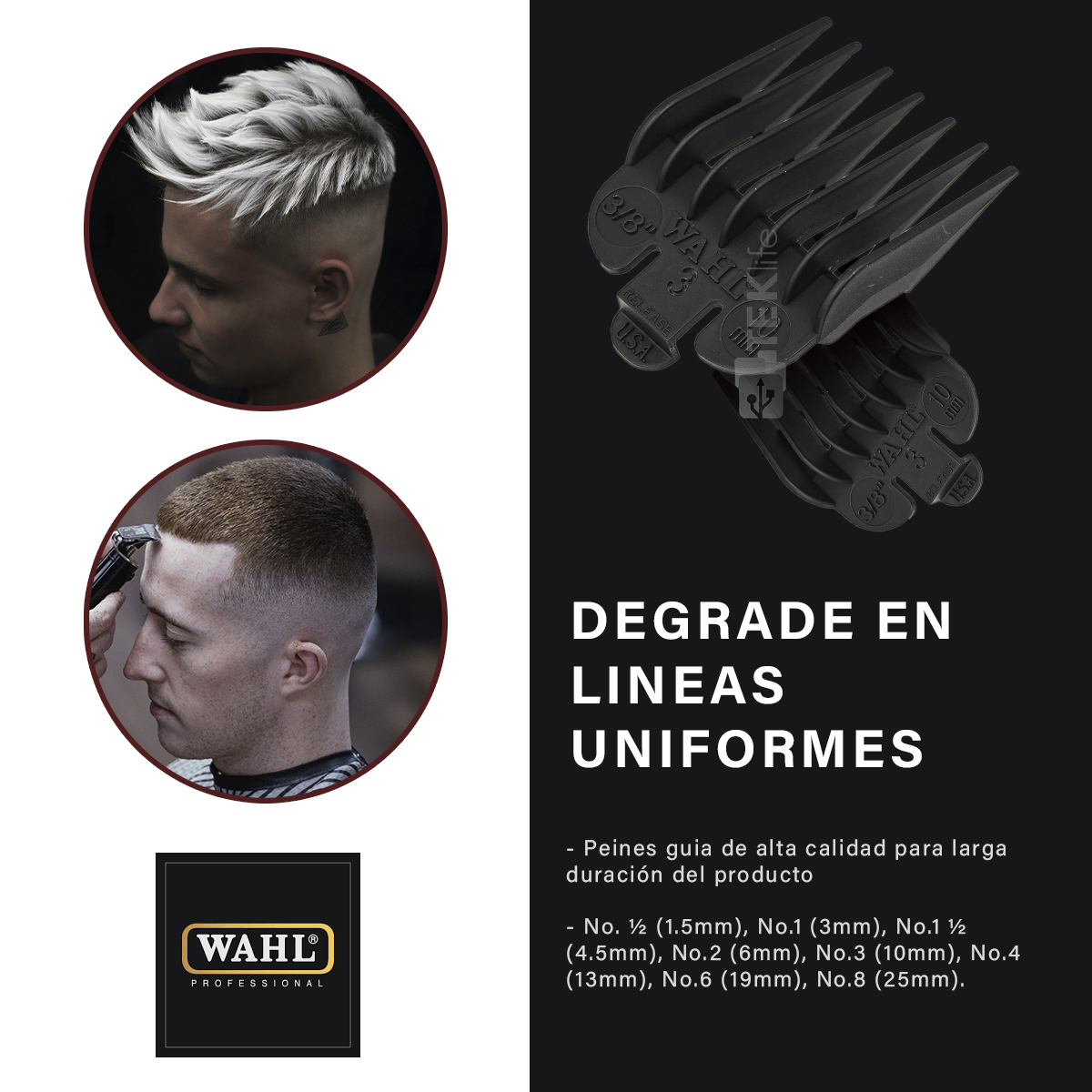 Foto 7 pulgar | Maquina Clipper Profesional Salón Barber Wahl Legend Cl