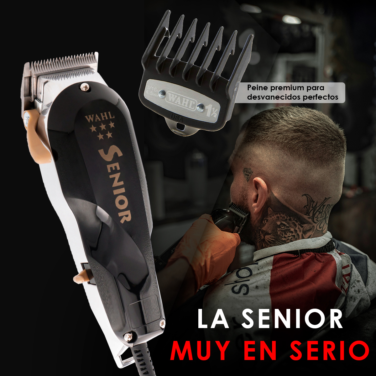 Foto 4 pulgar | Cortadora Profesional de Cabello Wahl con Accesorios