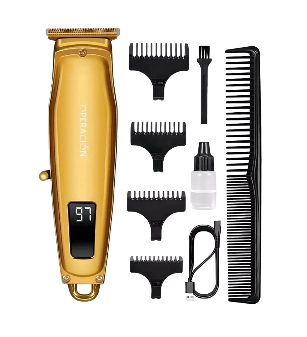 Foto 1 | Máquina Para Cortar Cabello Trimmer Rasuradoras, Dorado