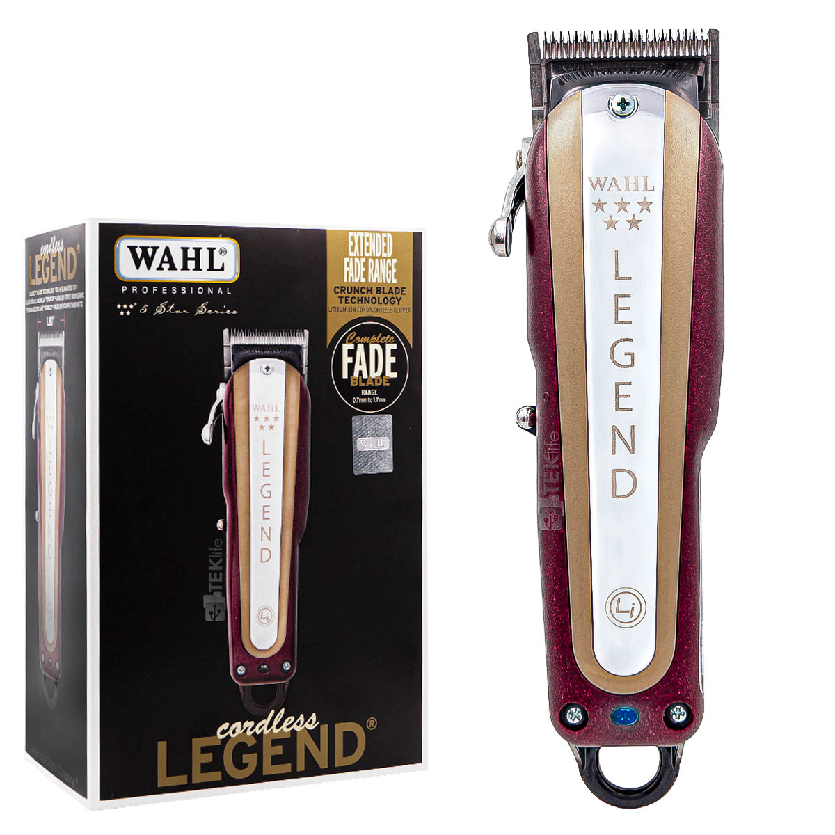 Maquina Wahl Cortadora Profesional Legend Cordless 8594