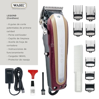 Foto 2 | Maquina Wahl Cortadora Profesional Legend Cordless 8594