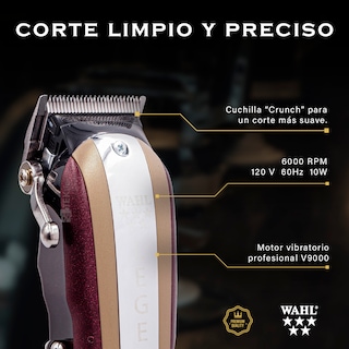 Foto 4 | Maquina Wahl Cortadora Profesional Legend Cordless 8594