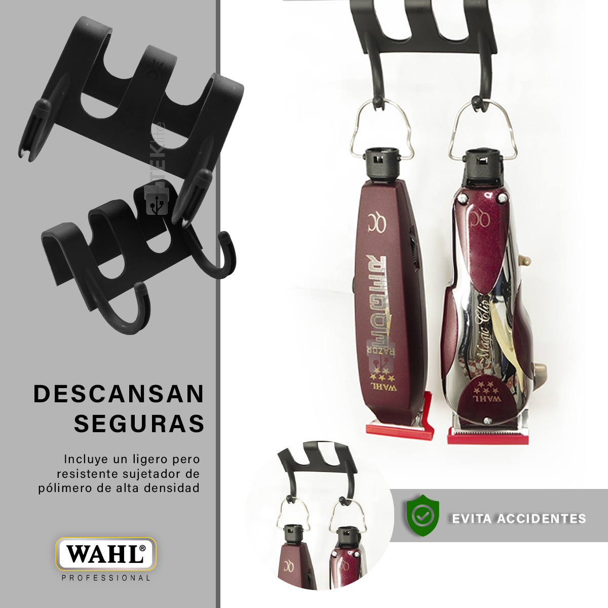 Foto 7 | Cortadora Y Terminadora De Cabello Wahl Unicord Combo Profesional Alambricas