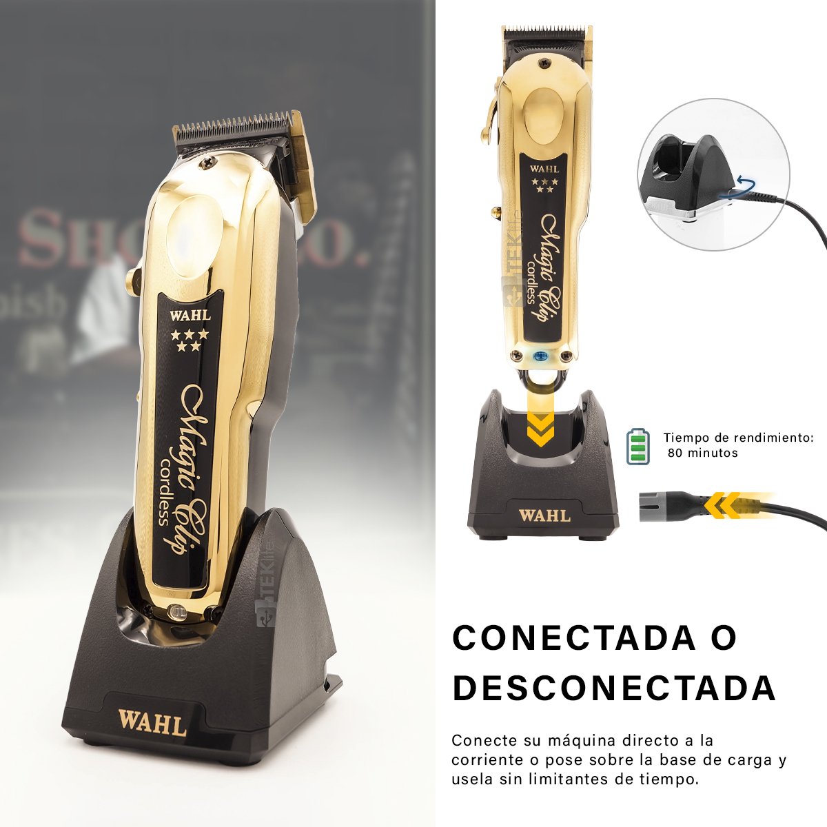 Foto 8 pulgar | Clipper Wahl Profesional Magic Clip Edición Gold