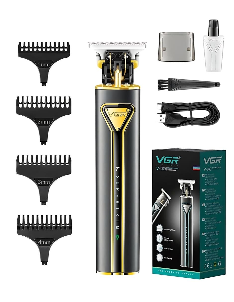 Foto 2 pulgar | Máquina de Cortar Cabello VGR V-009 Inalámbrica y Recargable
