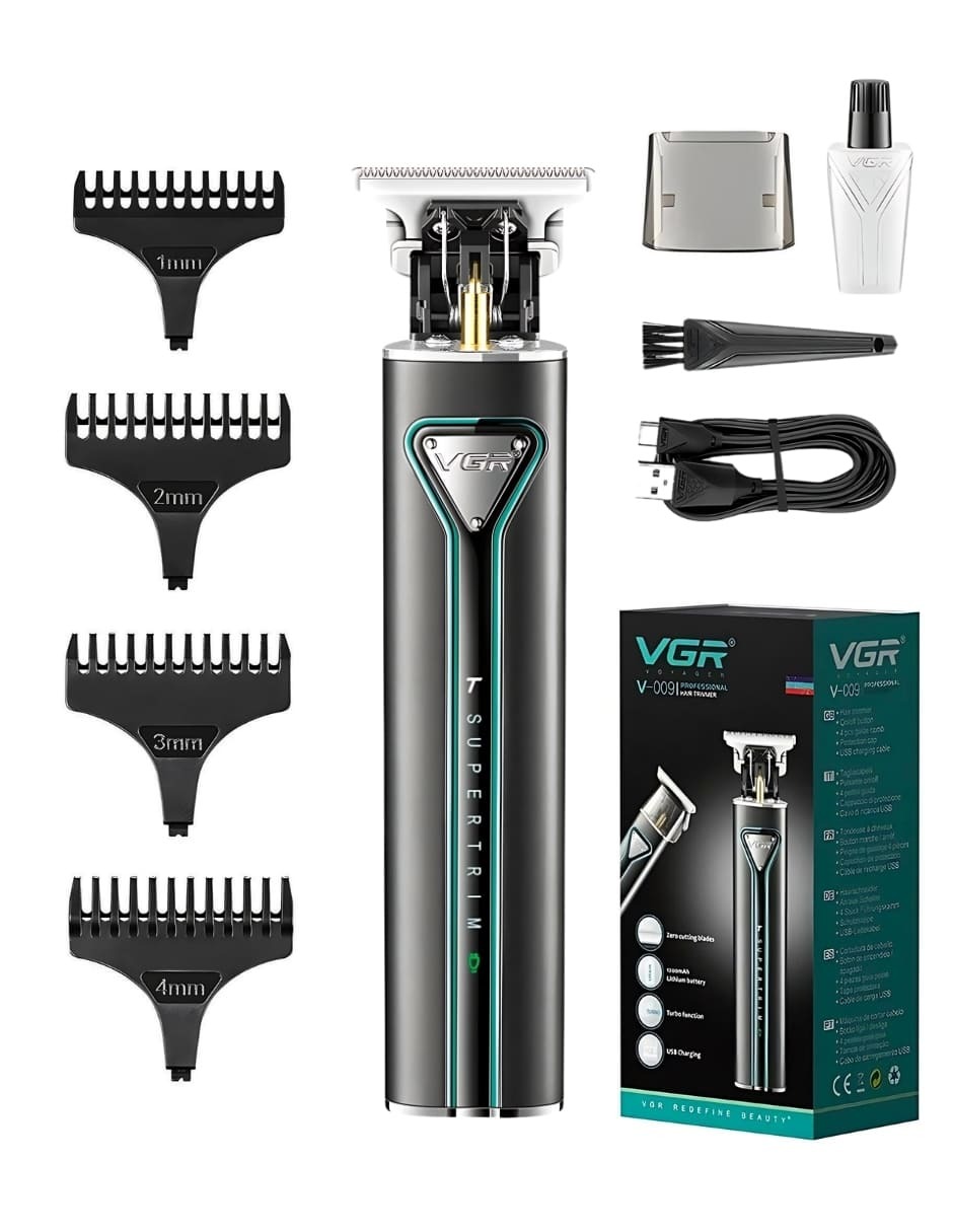 Foto 2 pulgar | Maquina Para Cortar Cabello Vgr V-009 Trimmer Perfiladora