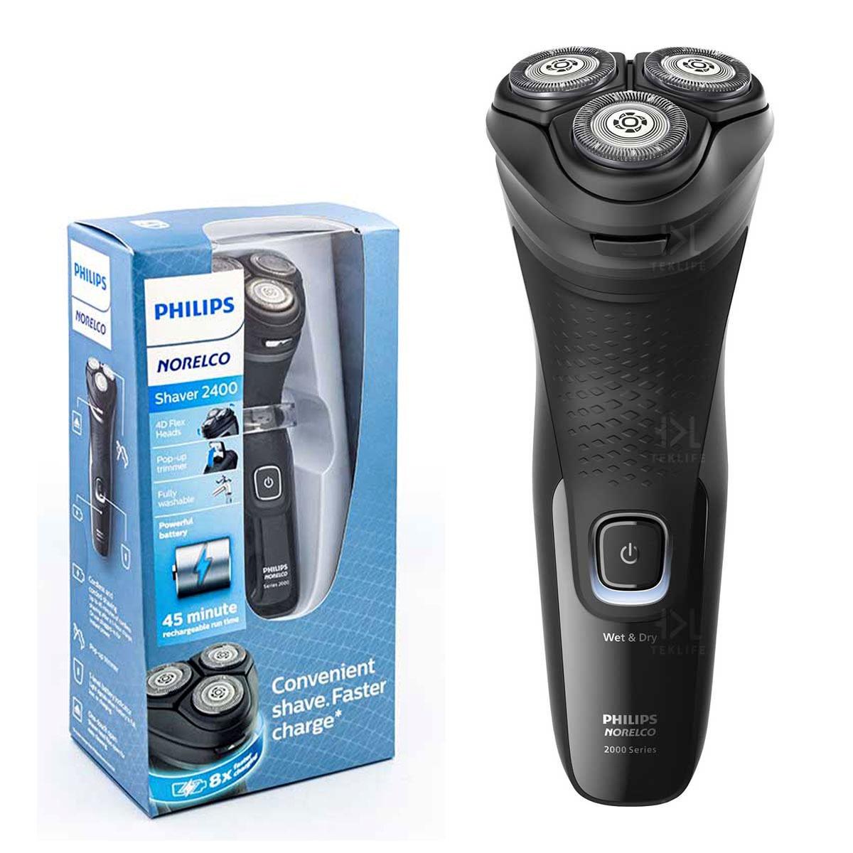 Foto 2 pulgar | Shaver Philips Norelco 2400 Recargable