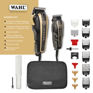 Foto 2 | Combo Profesional Cortadoras Barber + Afeitadora Vanish Wahl