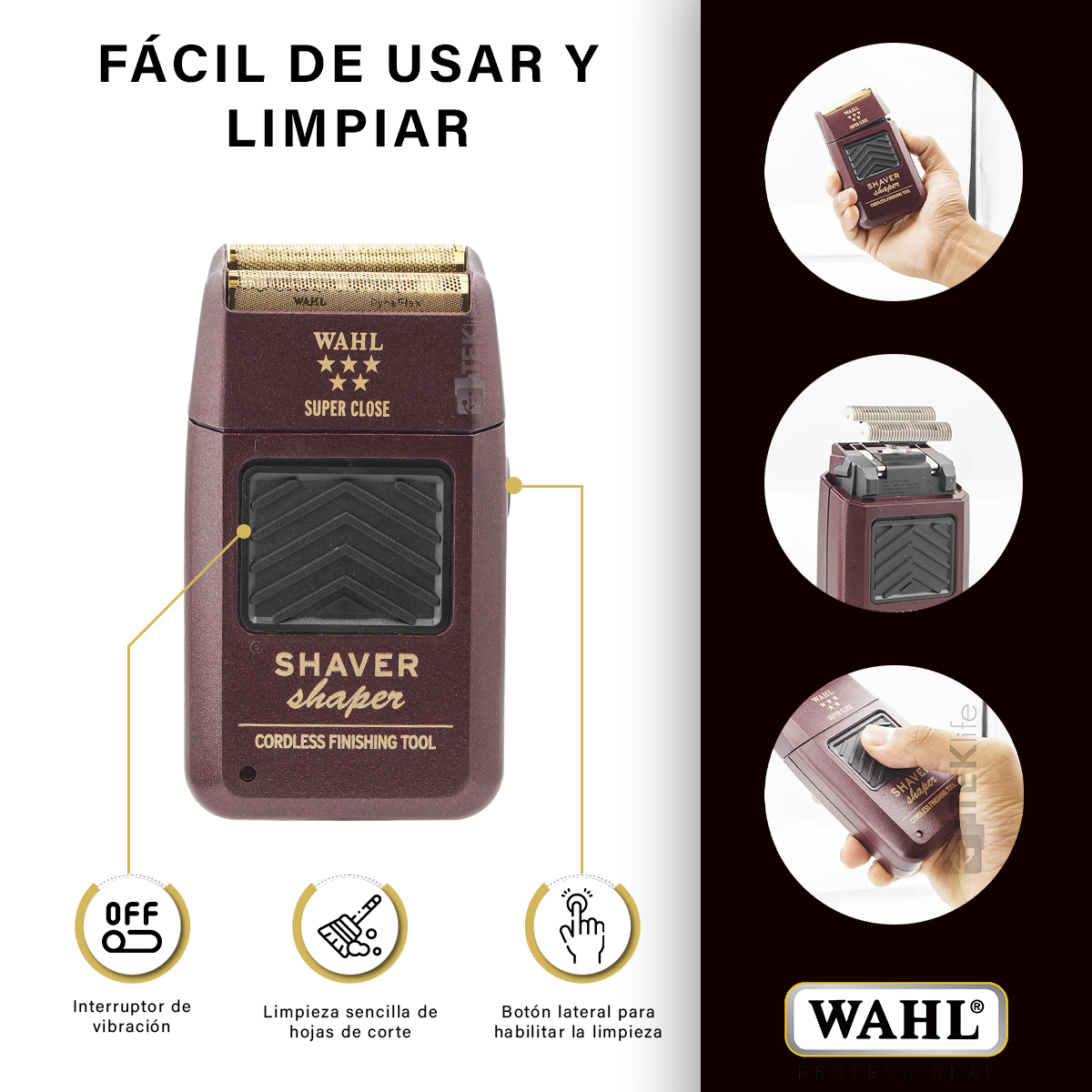 Foto 6 pulgar | Combo Wahl Unicord + Shaver 5-star Profesional Originales