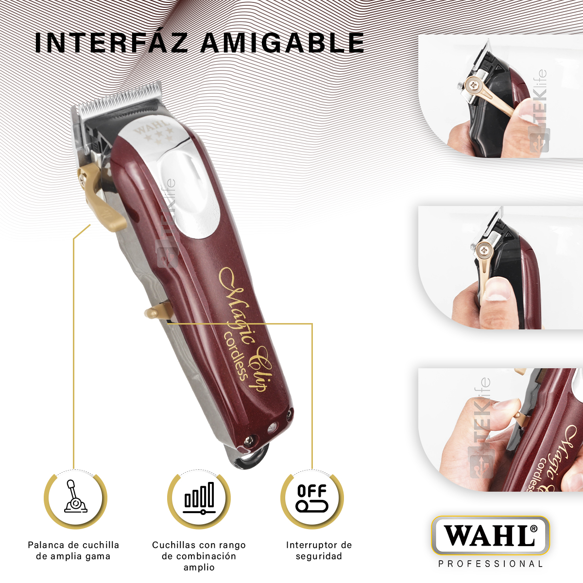 Foto 4 pulgar | Combo Wahl Cortadora Magic Clip Y Afeitadora Shaver