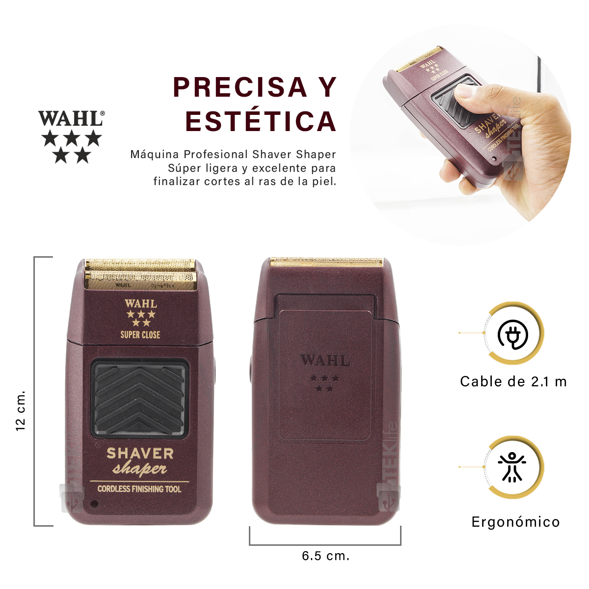 Foto 7 pulgar | Combo Wahl Cortadora Magic Clip Y Afeitadora Shaver