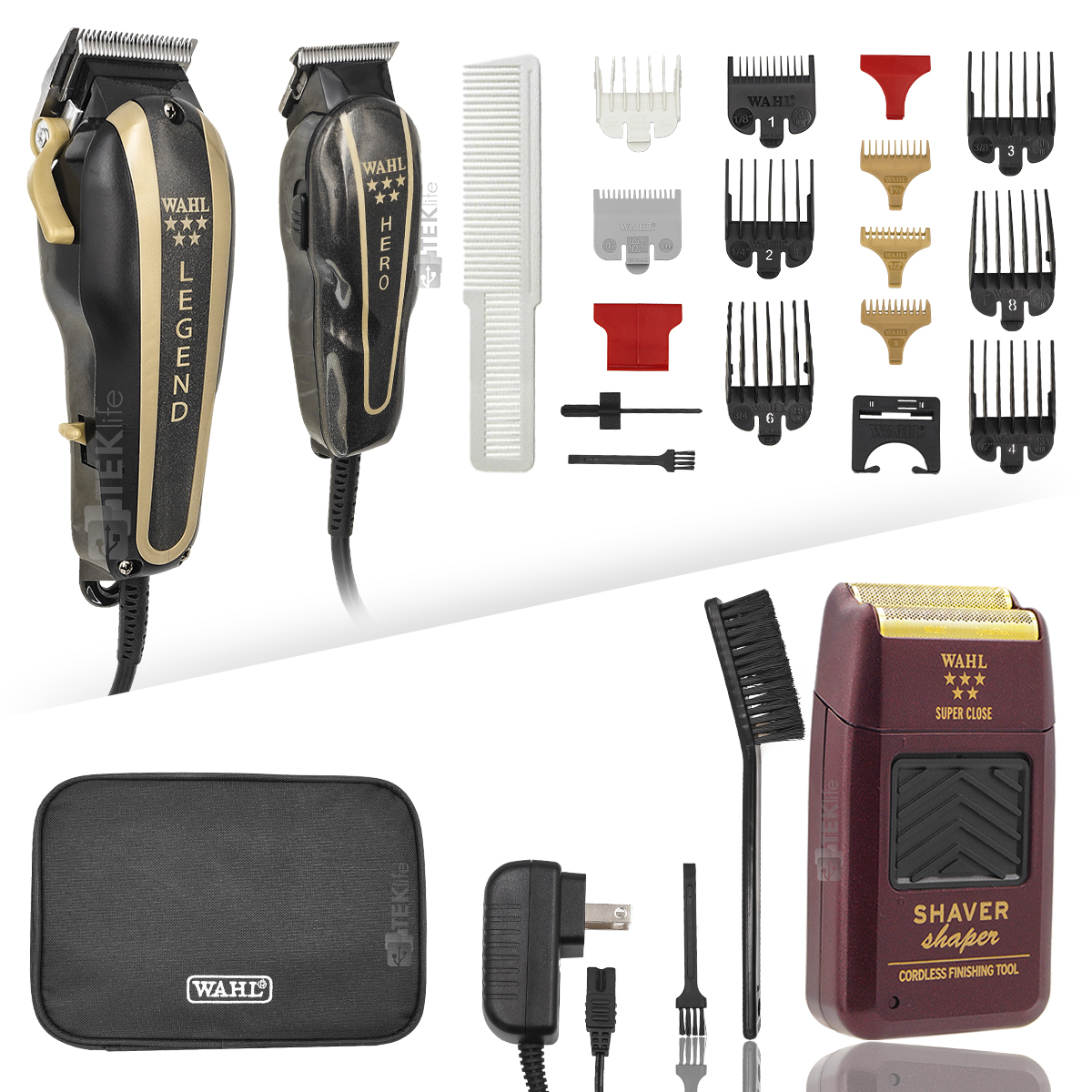 Foto 2 | Combo Wahl Profesional Cortadoras Barber + Afeitadora Shaver