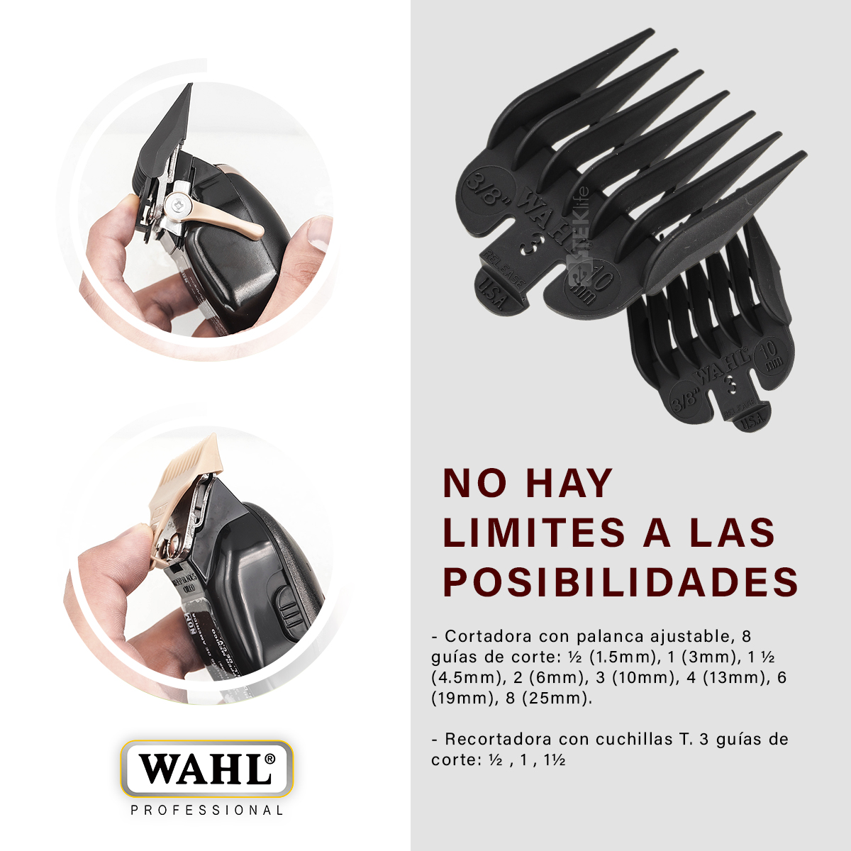 Foto 8 | Combo Wahl Profesional Cortadoras Barber + Afeitadora Shaver