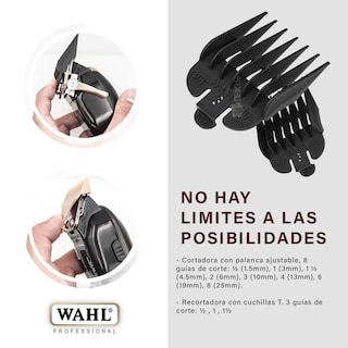 Foto 8 | Combo Wahl Profesional Cortadoras Barber + Afeitadora Shaver