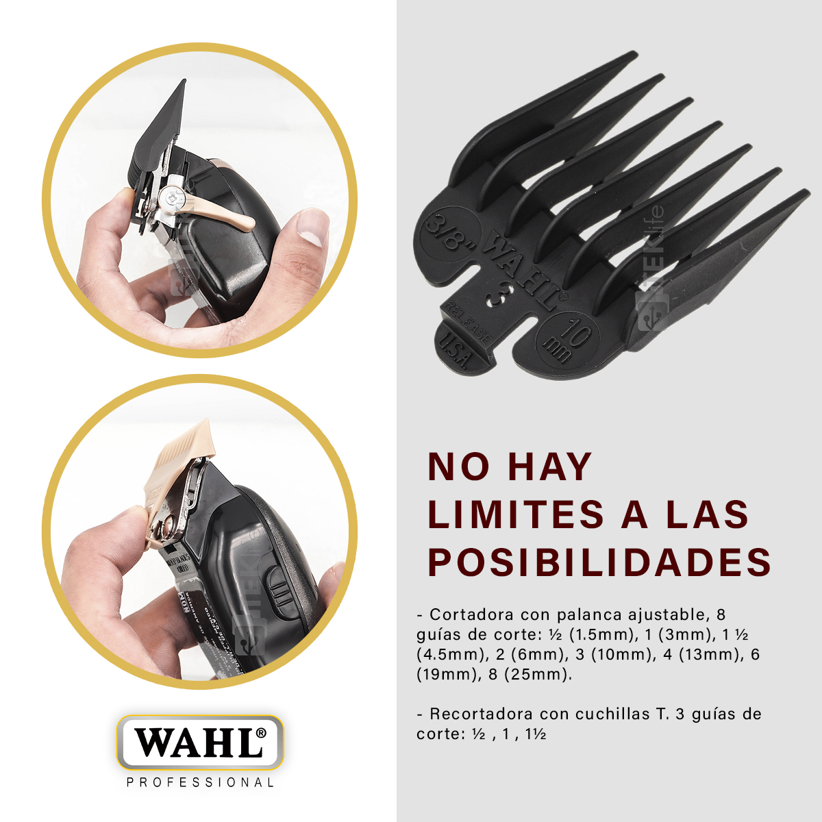 Foto 7 | Wahl Barber Combo Profesional Cortadora Terminadora + Regalo