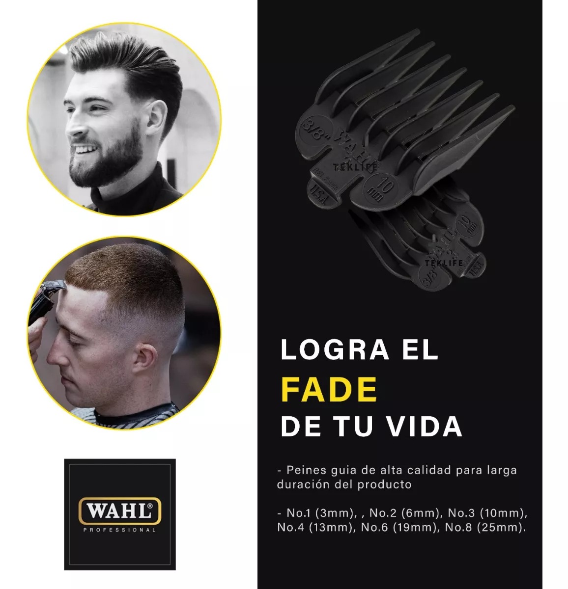 Foto 7 pulgar | Cortadora de Cabello Wahl Taper 2000 con Accesorios