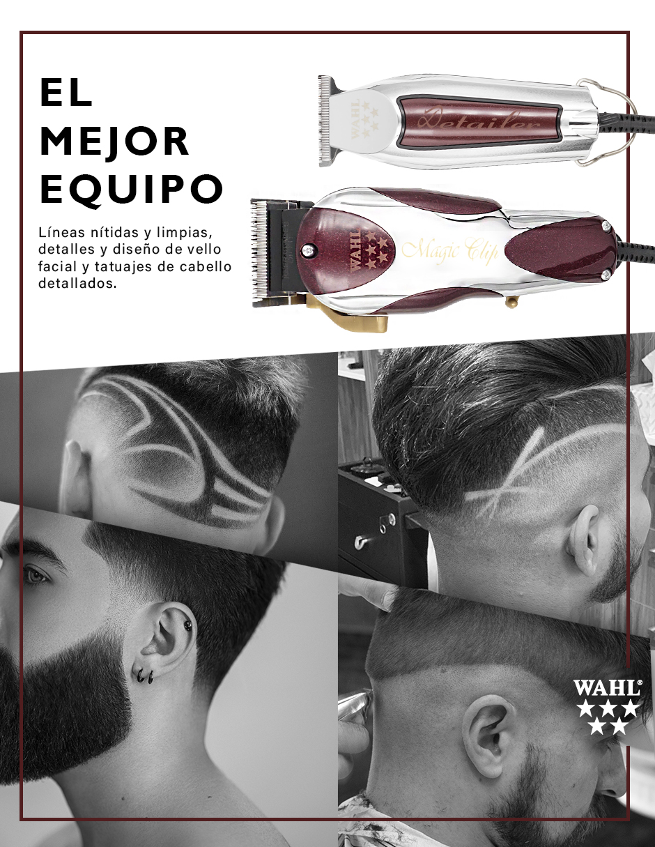 Foto 5 pulgar | Combo Wahl Cortadora Magic Clip Y Terminadora Detailer