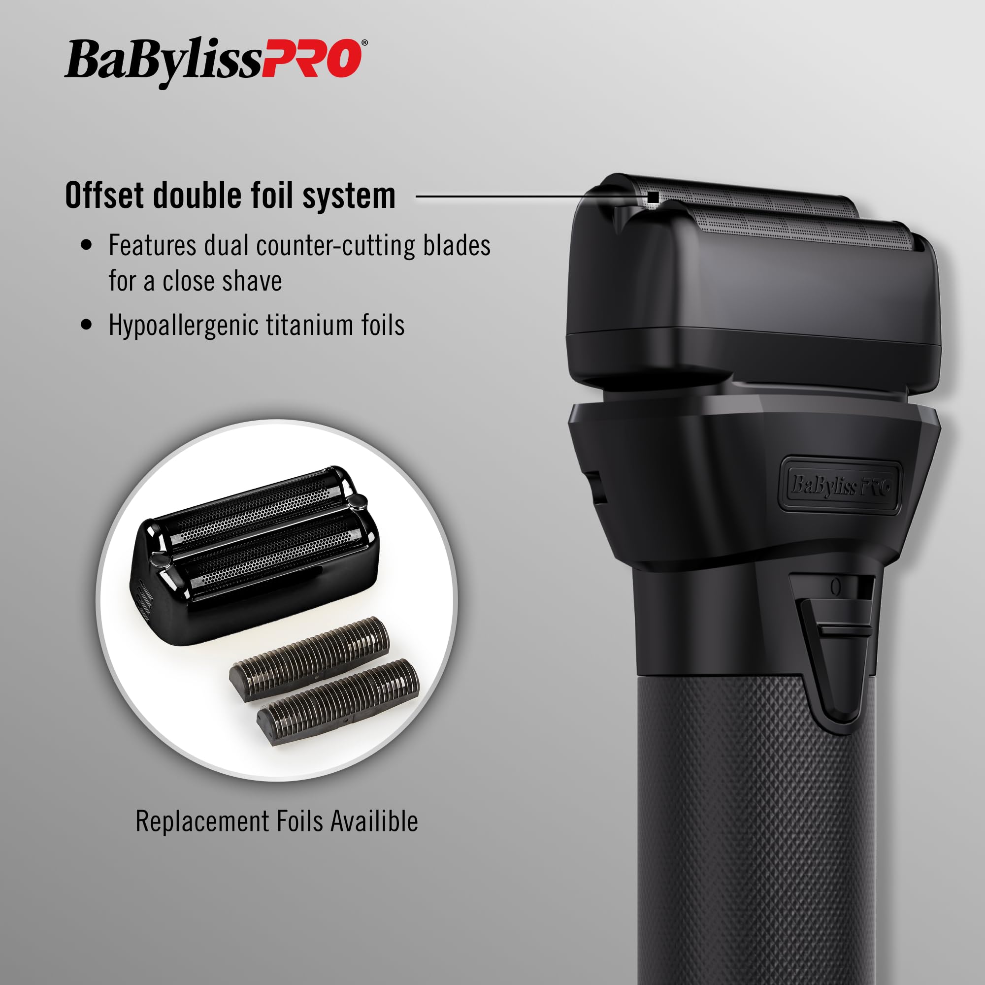 Foto 3 pulgar | Maquinilla De Afeitar Babylisspro Fxone Blackfx, Totalmente Metálica, Doble Lámina - Venta Internacional.