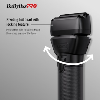 Foto 3 | Maquinilla De Afeitar Babylisspro Fxone Blackfx, Totalmente Metálica, Doble Lámina - Venta Internacional.