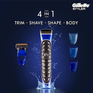 Foto 2 | Trimmer Gillette Proglide Styler Impermeable Con Recortador De Barba - Venta Internacional.