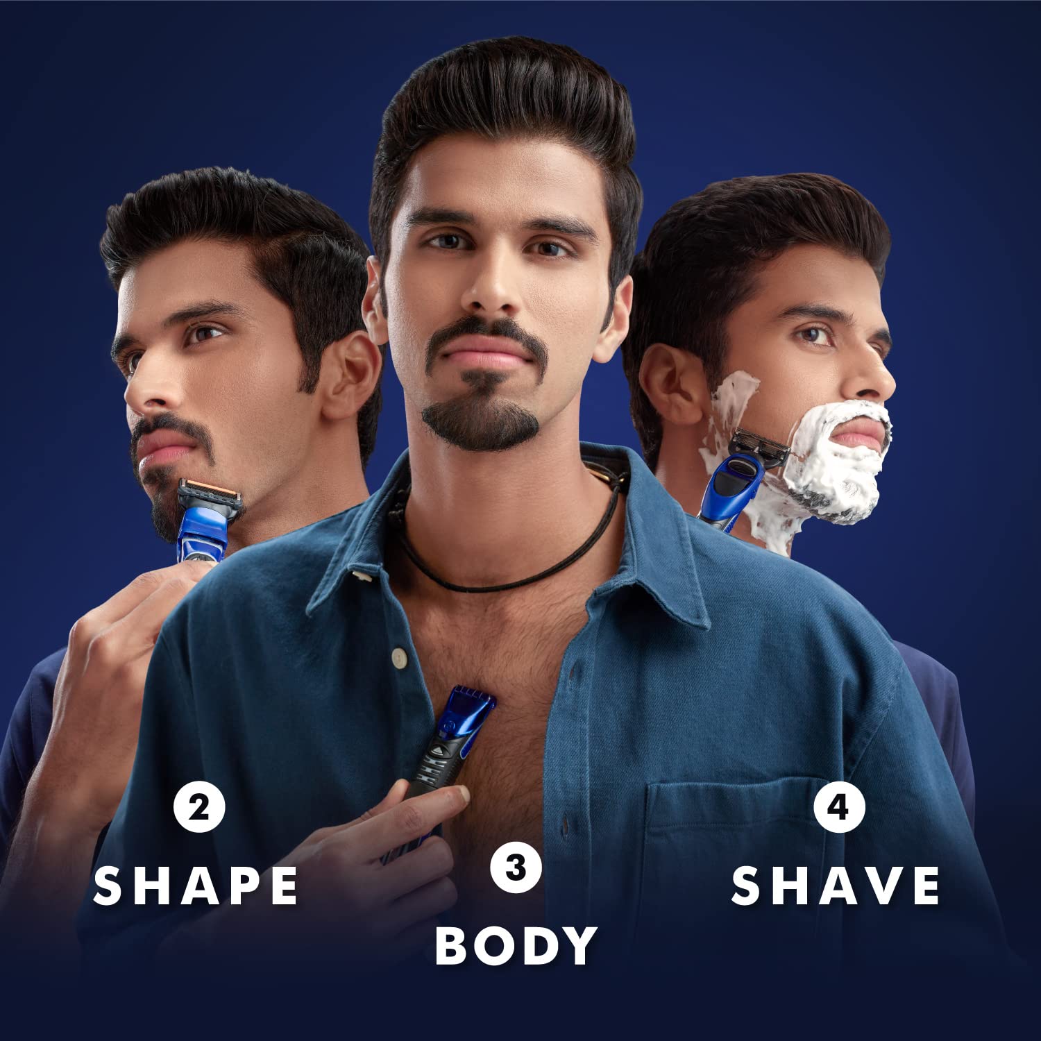 Foto 5 pulgar | Trimmer Gillette Proglide Styler Impermeable Con Recortador De Barba - Venta Internacional.