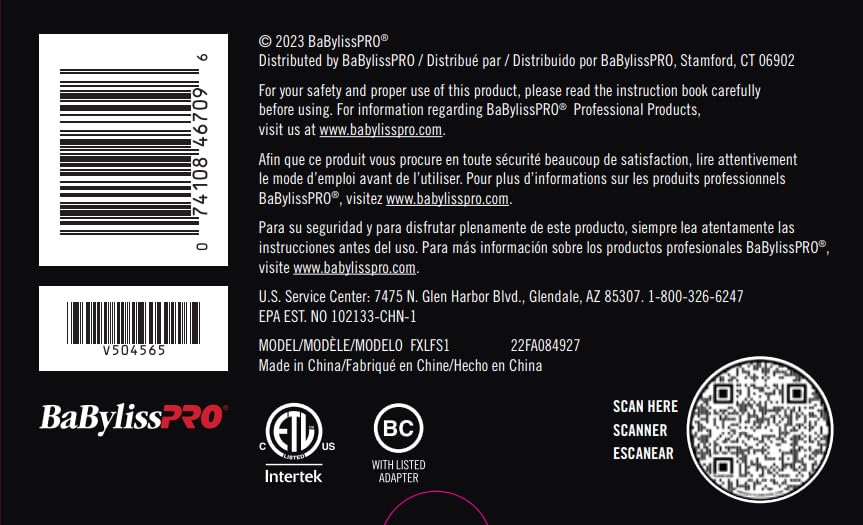 Foto 5 pulgar | Shaver Babylisspro Uvfoil De Una Sola Lámina Desinfectante Uv De Metal - Venta Internacional.