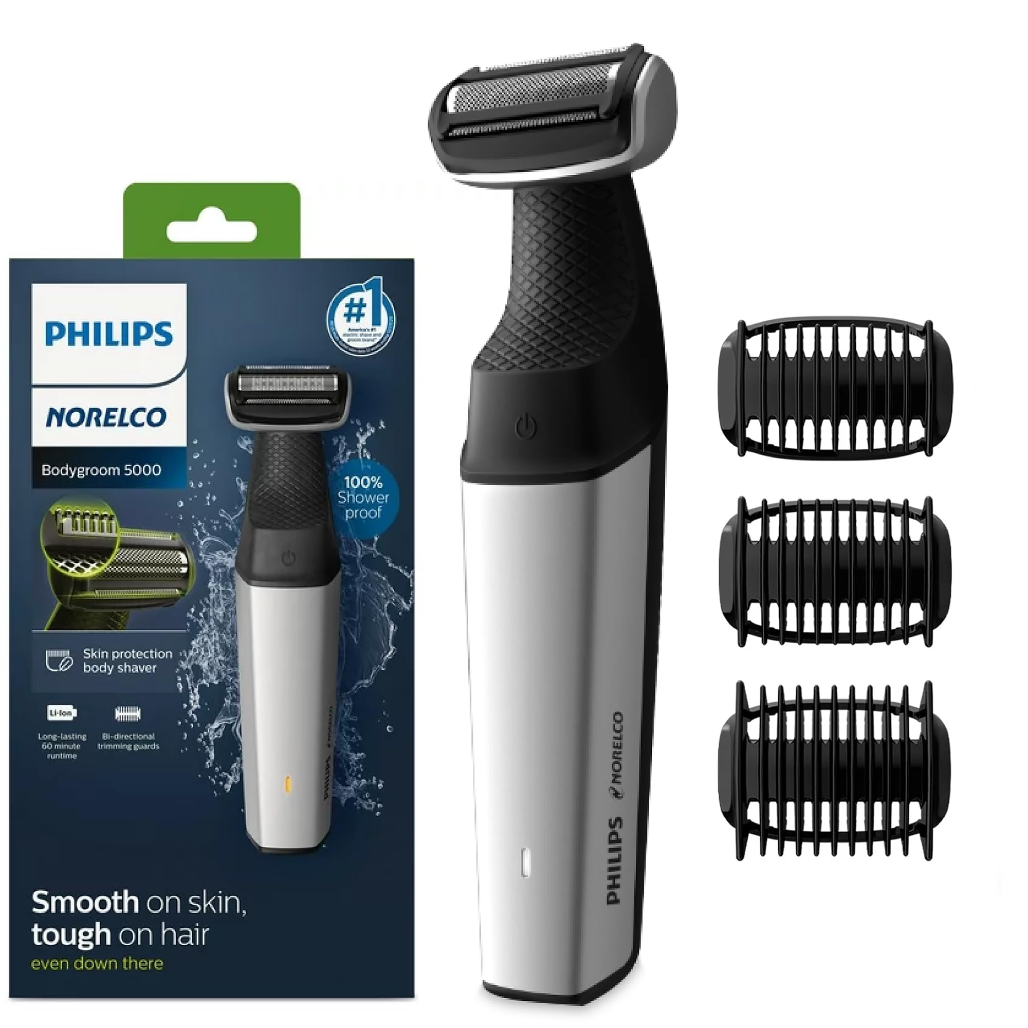 Afeitadora Corporal Body Groomer Norelco Series 5000 Philips Para Hombre - Venta Internacional