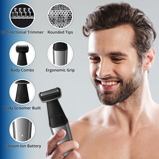 Foto 3 | Afeitadora Corporal Body Groomer Norelco Series 5000 Philips Para Hombre - Venta Internacional