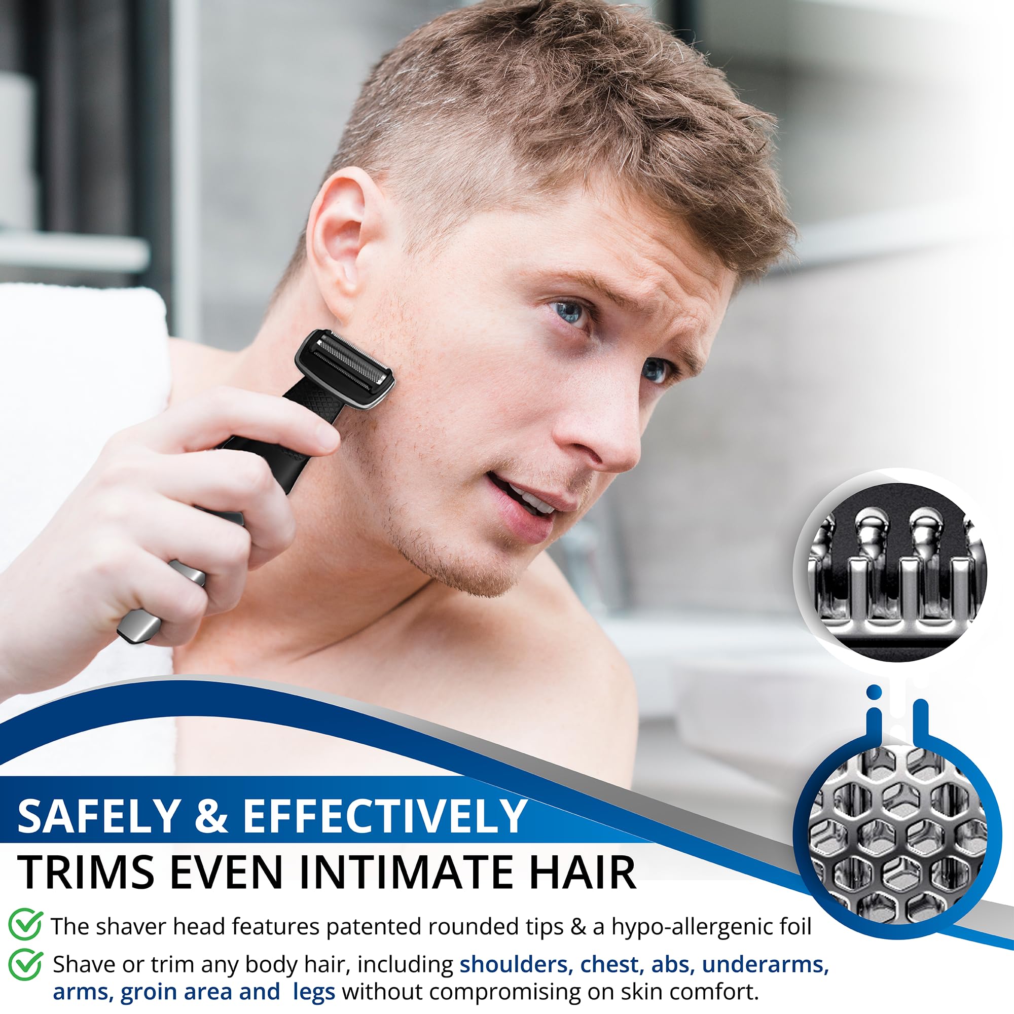 Foto 4 | Afeitadora Corporal Body Groomer Norelco Series 5000 Philips Para Hombre - Venta Internacional