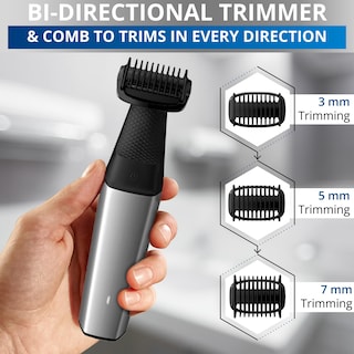 Foto 6 | Afeitadora Corporal Body Groomer Norelco Series 5000 Philips Para Hombre - Venta Internacional
