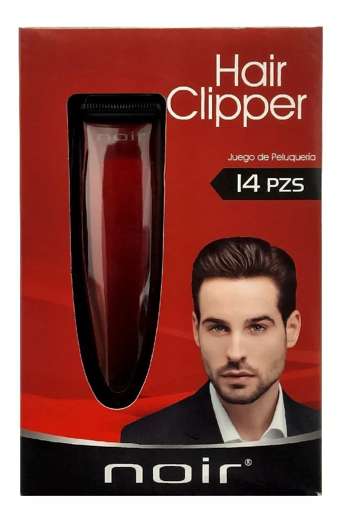 Foto 4 pulgar | Cortadora De Cabello Kit Noir De Color Rojo