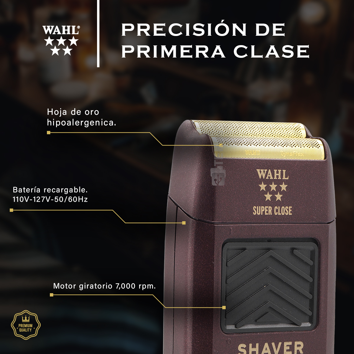 Foto 5 pulgar | Rasuradora Shaver Shaper + Cabezal De Respuesto Wahl 5star