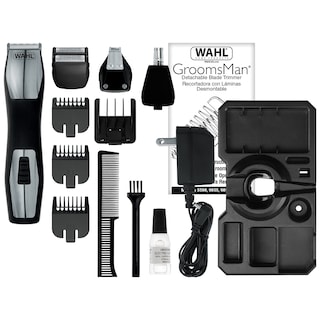 Foto 3 | Kit De Aseo Wahl 9855-300 Groomsman Pro Todo En Uno Negro/plateado - Venta Internacional.